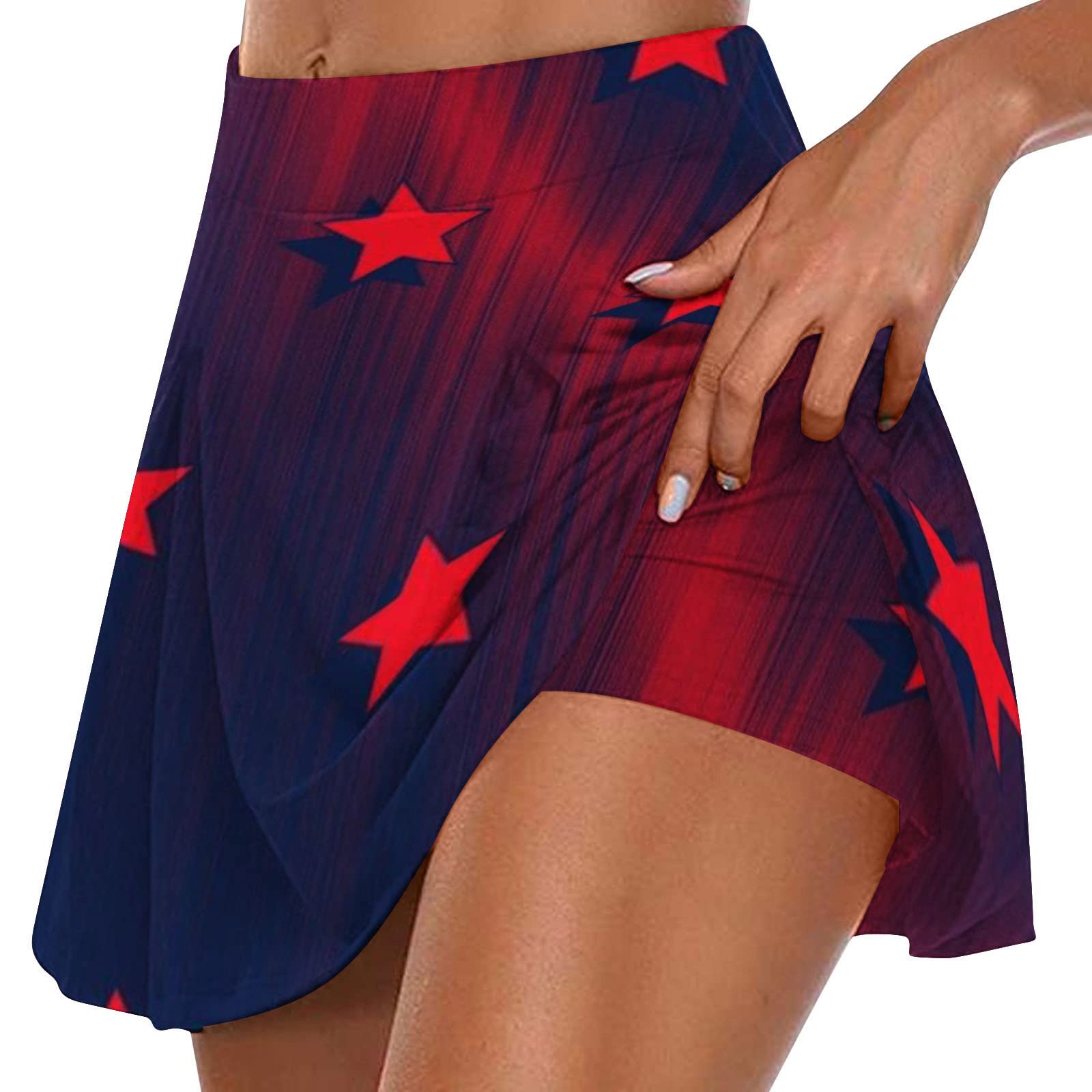 Womens Pleated High Cut 2 Piece Skirts Sets Skirts Shorts Sets for Women Workout Gym Yoga Tennis Matching