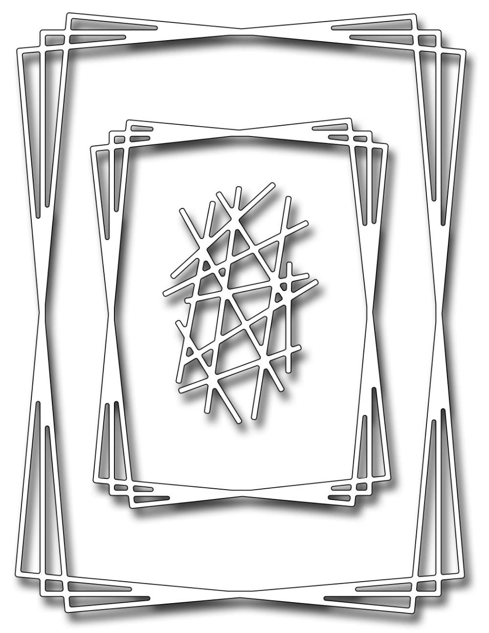 Matrices De Découpe Rectangulaires Pour La Fabrication De Cartes, Le