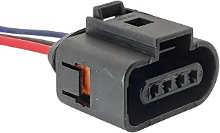 Brake Pressure Sensor Connector Pigtail, OE 1J0973704 / 1J0 973 704, Compatible with Audi & Volkswagen (R8, A8, Jetta TDI, Golf TDI)