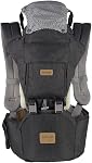 3 in 1 Ergonomic 360° Soft Baby Carrier, Baby Sling Comfortable Adjustable Positions, Fits All Newborn Toddler,HipSeat Infant Carrier, All Seasons,Perfect for Hiking Shopping Travelling