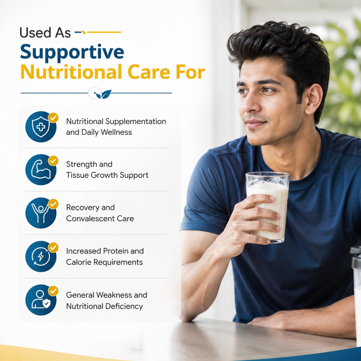 Dr. Mulder's Protin 400g | Sugar Free Protein Powder for Adults & Elderly | Whey & Soya Protein with Vitamins, Minerals & Soluble Fibre | Nutrition Supplement for Recovery, Strength & Daily Wellness — Amazon image 3