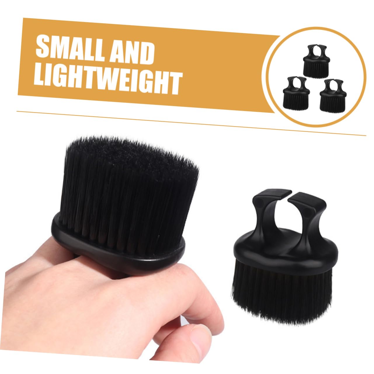 BESTYASH 3pcs Beard Grooming Brush for Men Lightweight Ergonomic Design for Easy Travel for Shaping and Styling Beards of All