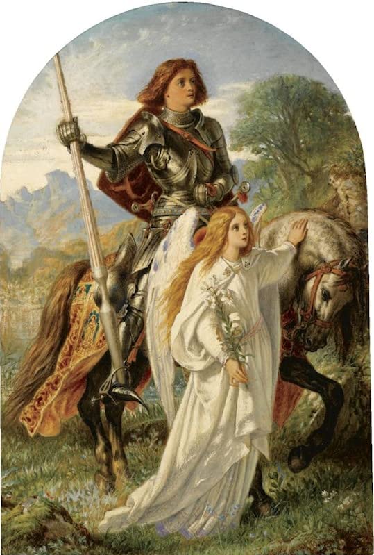 Affiche toile Sir Galahad Noel Paton pour décoration murale de salon
