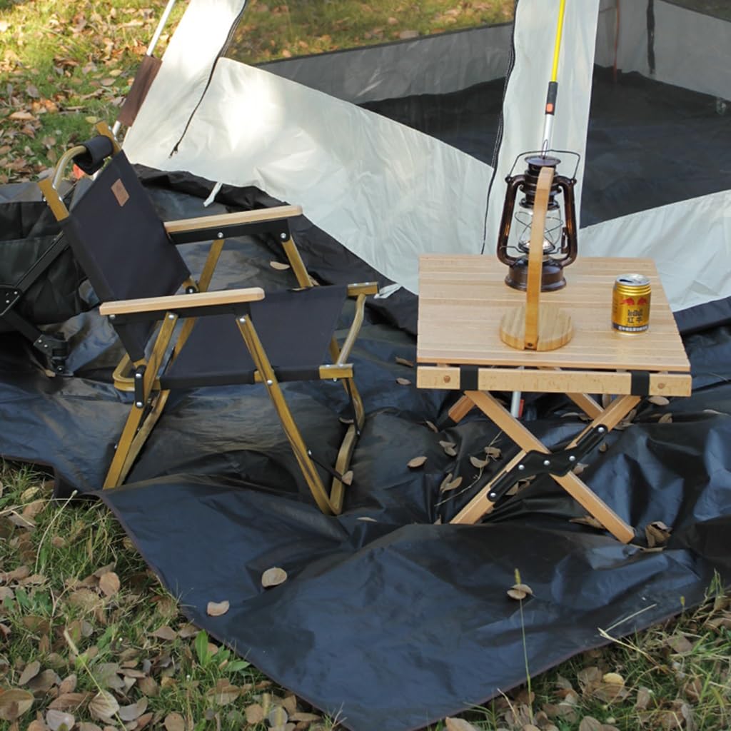 Telo Da Campeggio Impermeabile 240x220cm - Coperta Picnic, Tenda Sole, Verde Militare