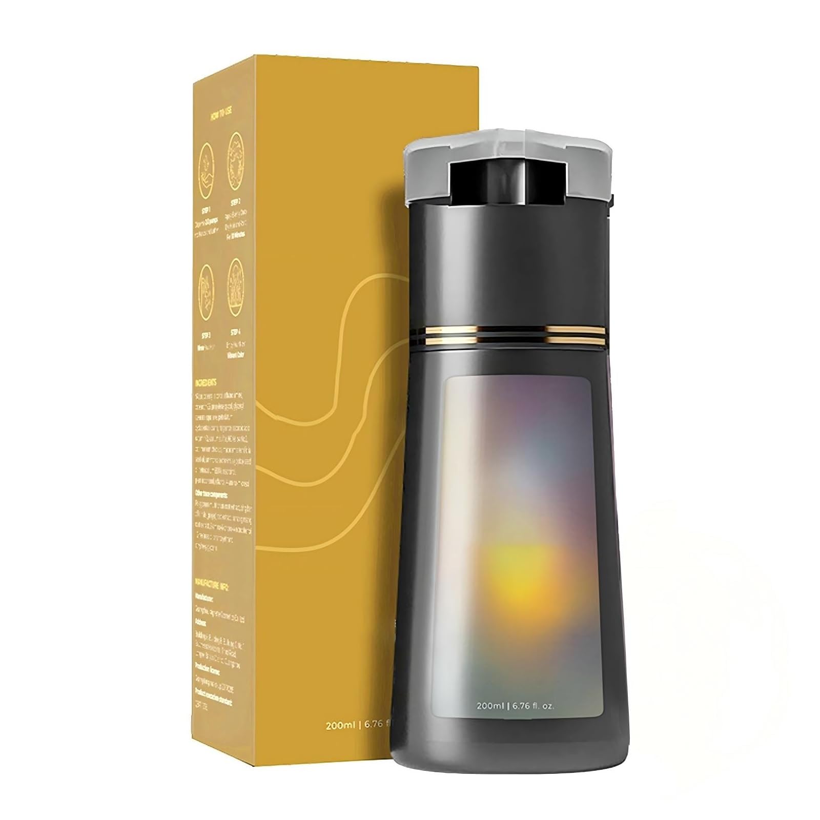 Ever Haar Sofort Farbshampoo, Everhaar Farbshampoo Erfahrungen, Ergebnisse in 10 Minuten, Natürliche Inhaltsstoffe, Für Alle Haartypen Geeignet (Gold)