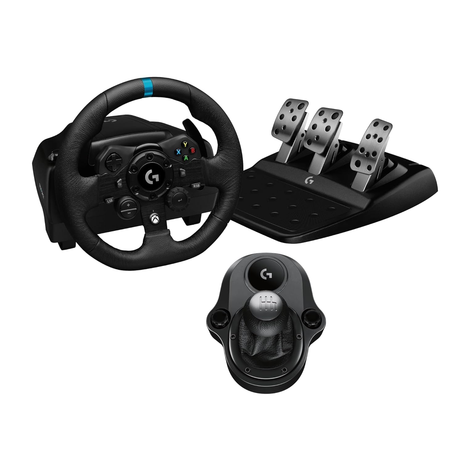 Amazon.com: Logitech G923 Driving Force Racing Wheel and Pedals