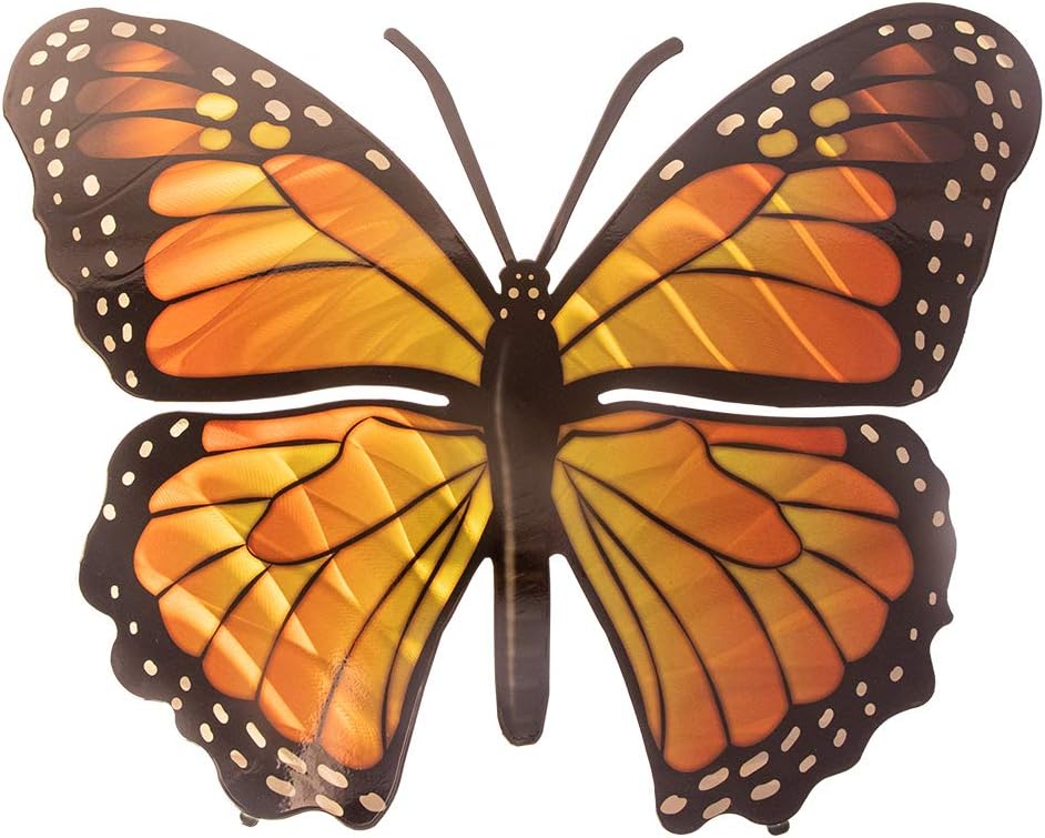 Next Innovations Butterfly Wall Art Monarch Butterfly Wall Decor, Metal Wall Decor