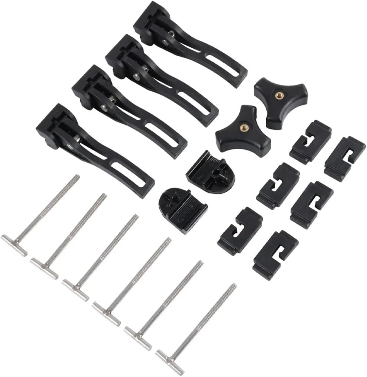 Tonneau Cover Parts 20 Piece Universal Replacement and Accessory Kit for Hard Tri-fold Truck Tonneau Covers for Truck Bed