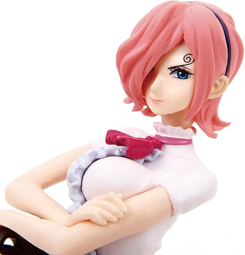 Miniatura 5 de Banpresto One Piece Girly Girls Reiju Figura de acción (versión en color blanco)