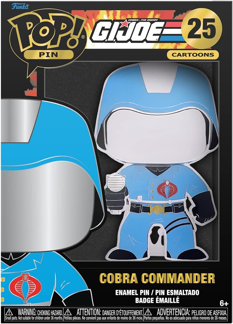Funko Pop! Pin: G.I. Joe - Cobra Commander