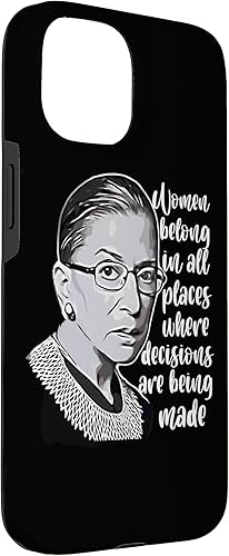 Miniatura 9 de Funda para iPhone 13 Pro Vintage Ruth Bader Ginsburg - Regalo RBG para mujeres o jóvenes