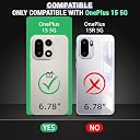 TheGiftKart Ultra-Hybrid Crystal Clear Back Case Cover for OnePlus 15 5G | Shockproof Design | Hard Back Cover Case for OnePlus 15 5G (PC & TPU, Transparent) gallery image