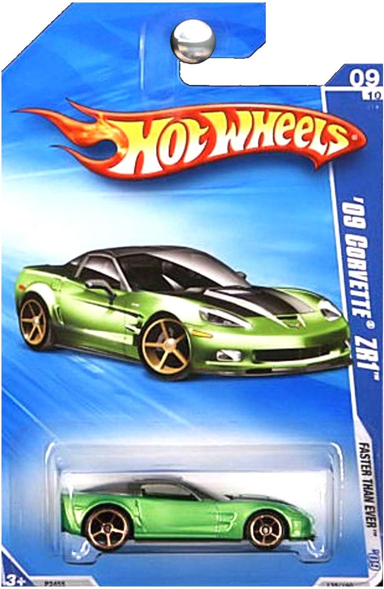 Hot Wheels 2009-135 '09 Corvette ZR1 Faster Than Ever 1:64 Scale