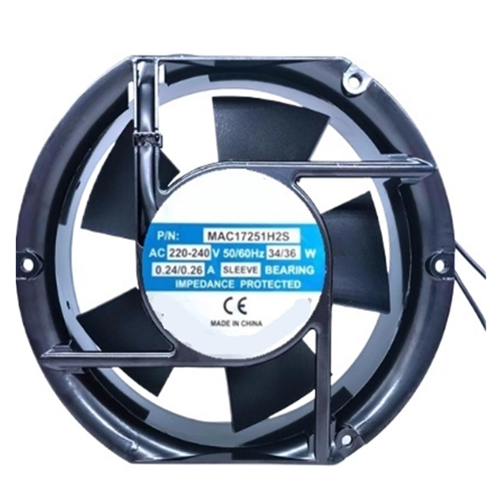 LKPEHTAGN MAC17251H2S/2B 220V Cooling Fan(MAC12038H2S)