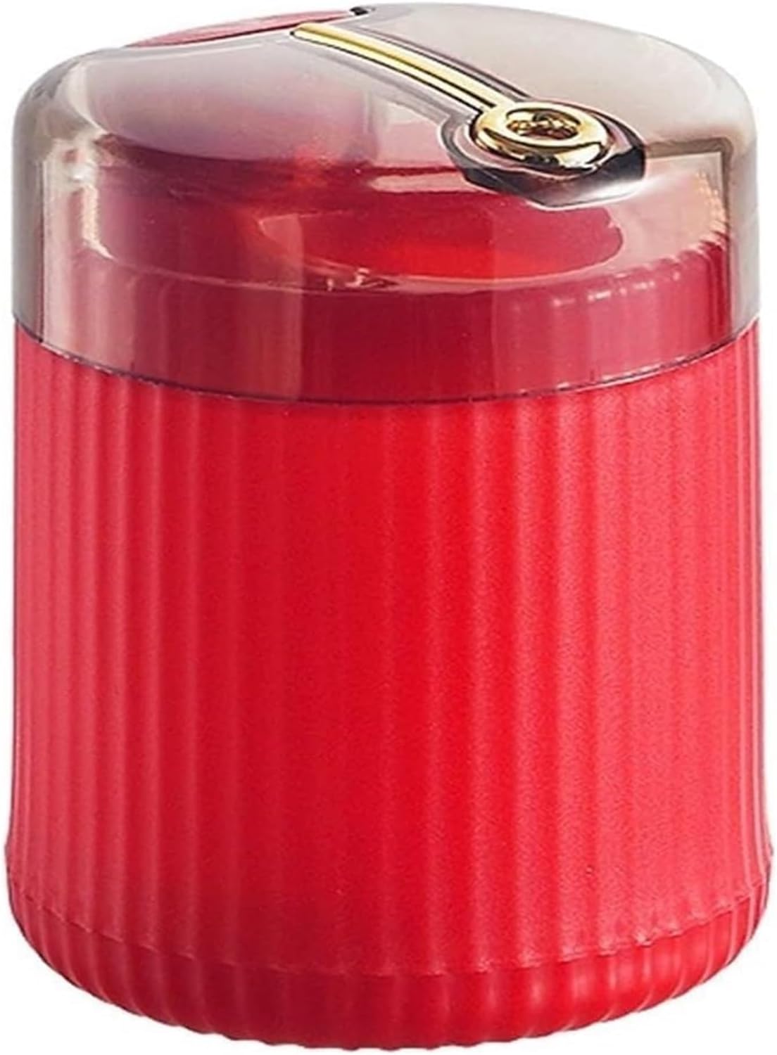 Toothpick Holder, Dispenser Box Pop-up Creative Portable Toothpick Storage(Red)