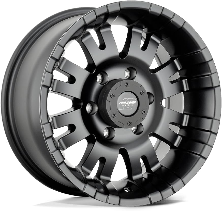 Pro Comp Alloys PXA1 17X8 6X5.5 S-BLK 0MM - PXA5001-7883