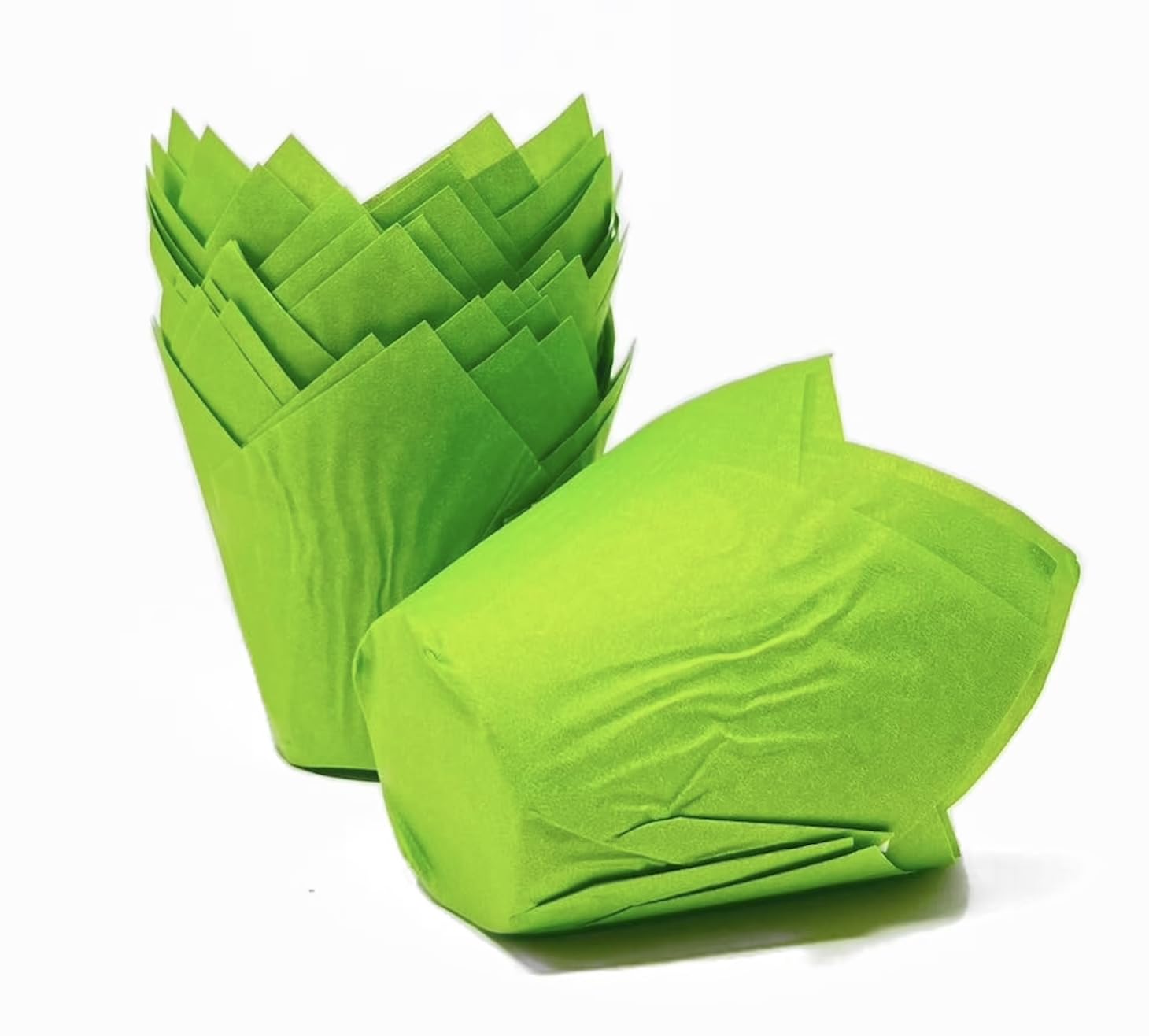Bakery Direct Ltd Green 200 Bakery Direct Tulip Muffin Wrap Cases