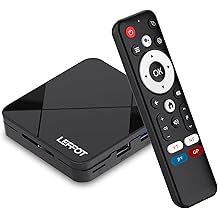Android 14 TV Box, 2GB RAM + 16GB ROM, 4K Ultra HD Home Streaming Device for TV, 4K@60Hz Video Output, Support Voice Remote, WiFi 6, BT 5.4, HDR10, 3D, 100M Ethernet, RK3518 Quad-Core A53 CPU