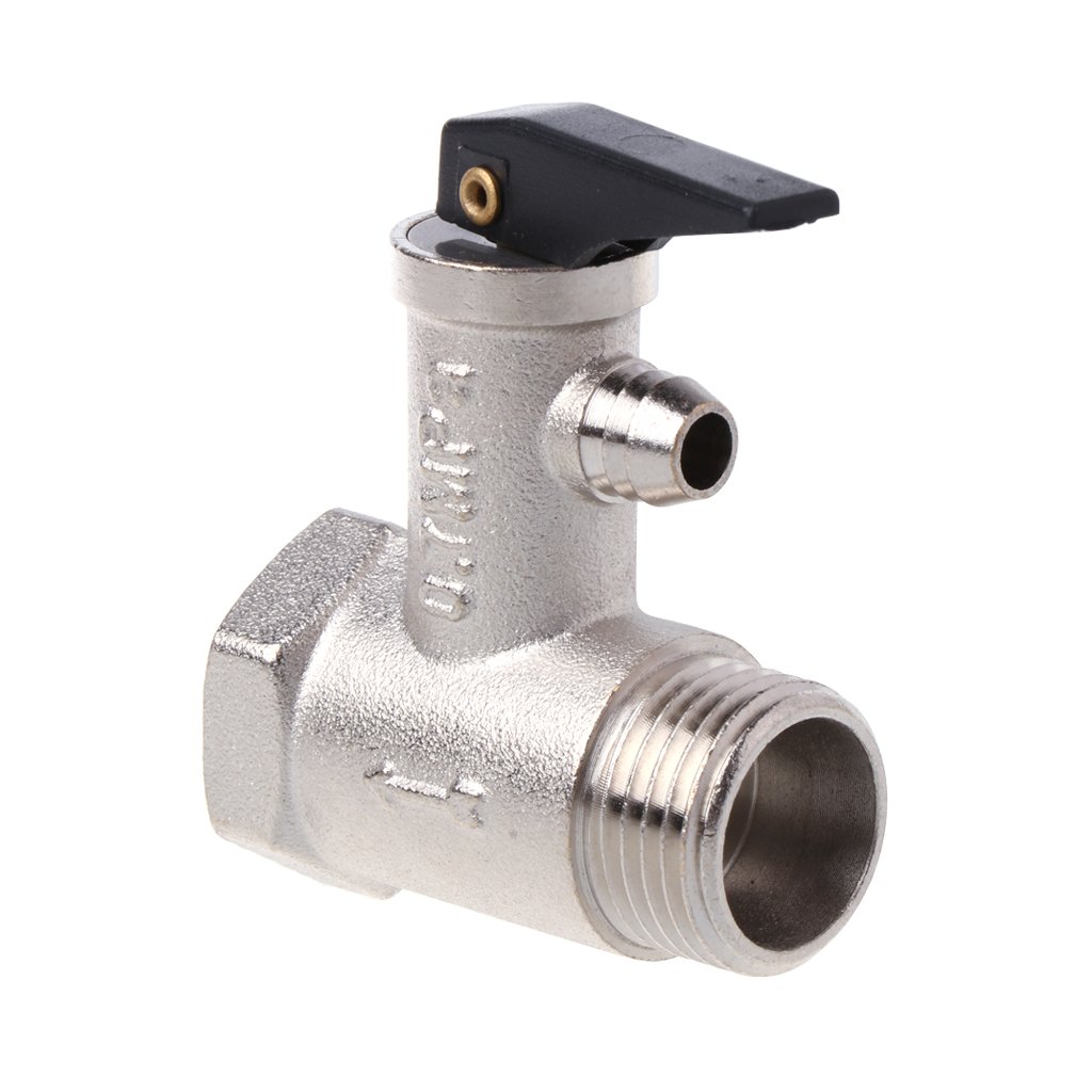 Laiton G1/2" DN15 0.7mpa soupape de décharge de sécurité de pression pour le chauffe-eau électrique