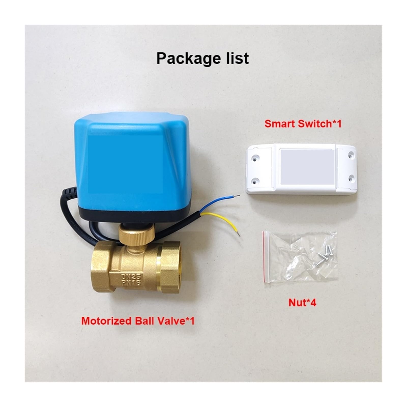 WiFi Smart Valvola A Sfera Motorizzata Temporizzazione Acqua Switch Elettrica Life(1")