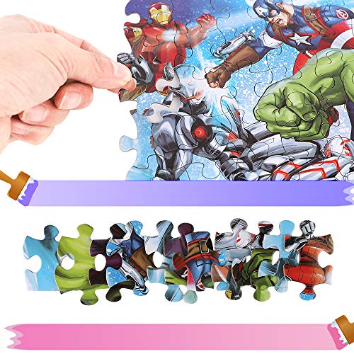 Kids Puzzle,100 Pieces Puzzles For Kids,Cardboard Kids Puzzles For Ages 5-12 Year Olds,Educational Jigsaw Puzzle Kids Toy #TOP4