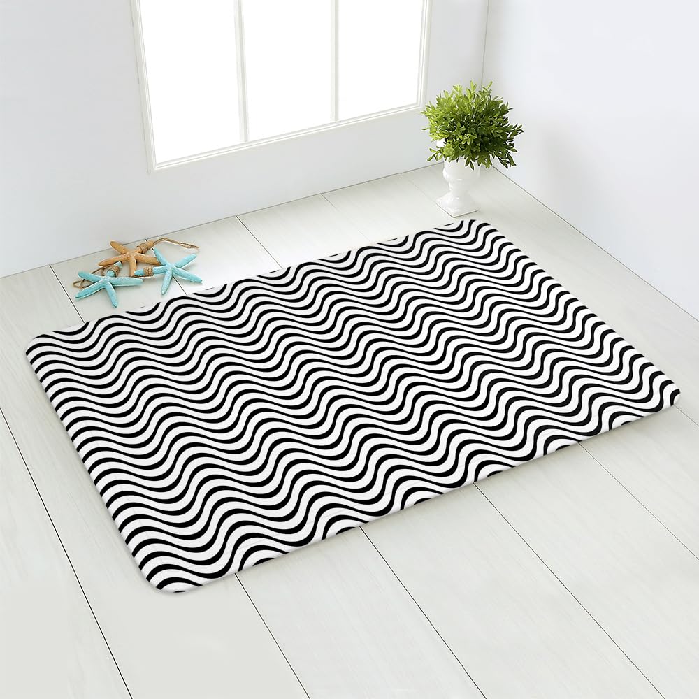 Tapis d'entrée lavable et antidérapant fini les glissades et la saleté