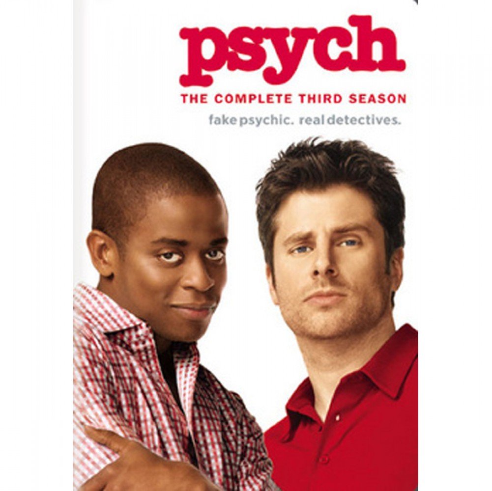 Psych Complete Third Season DVD soluciona la falta de series de culto