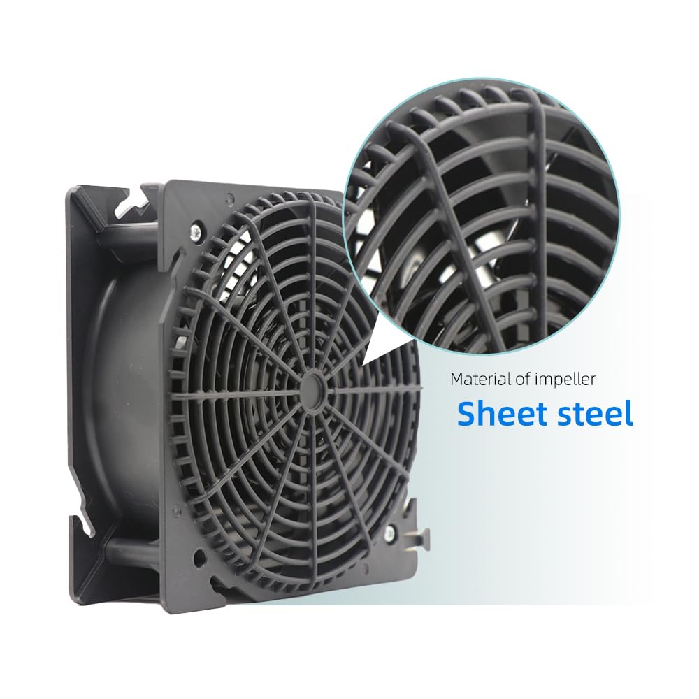 Ventilador ebmpapst DV4650-470 12038 120 x 120 x 38 mm, 12 cm, 230 V CA, 50 Hz, 17,7 W, rodamiento de bolas, ventilador de refrigeración de flujo axial