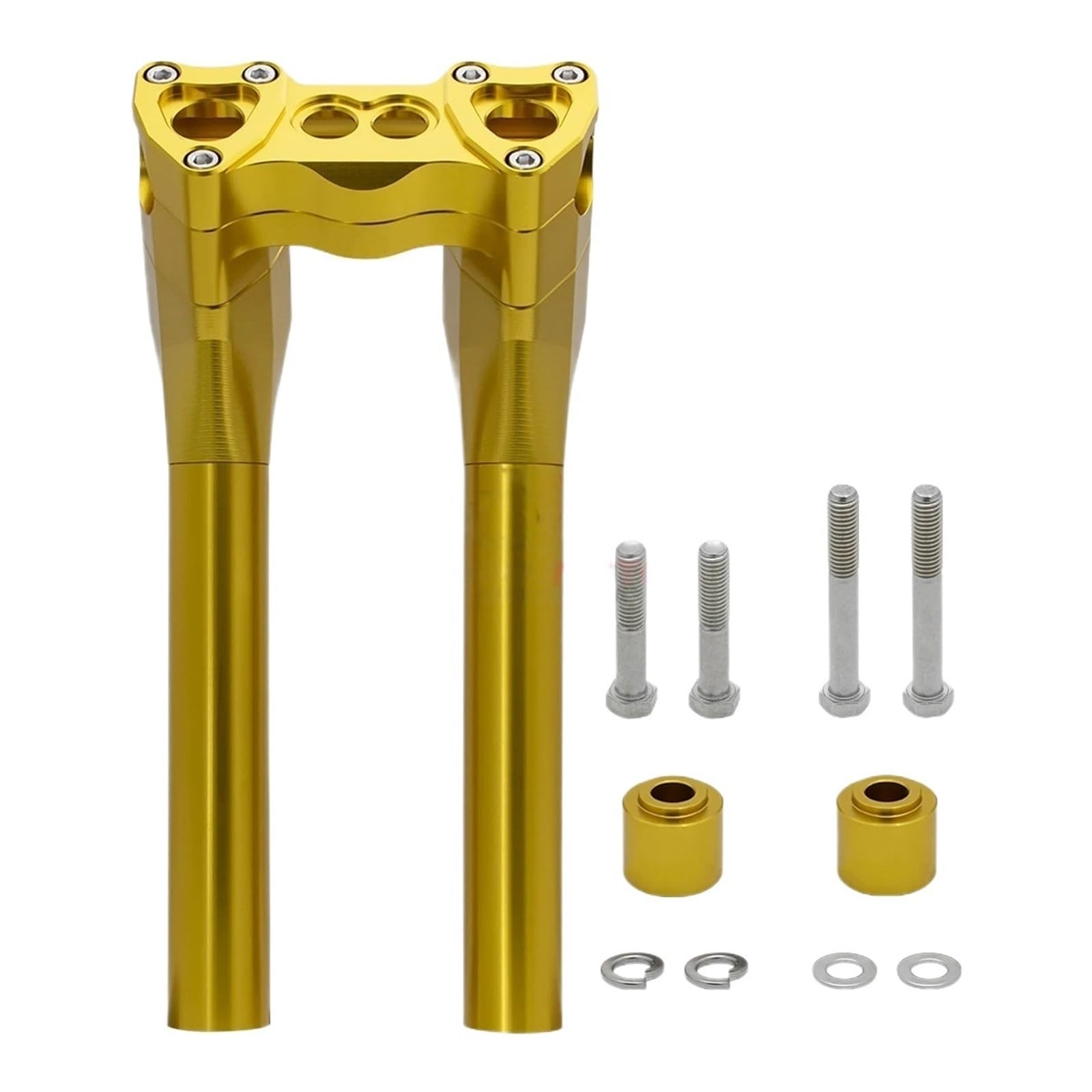 Części Motocyklowe Styl MX 1-1/8 "kierownica T-bar 6"-12" Podnośniki Typu Pullback Pasuje Do Harley Sportster Dyna Softail Street Zacisk Wspornika Kierownicy(6-Black)