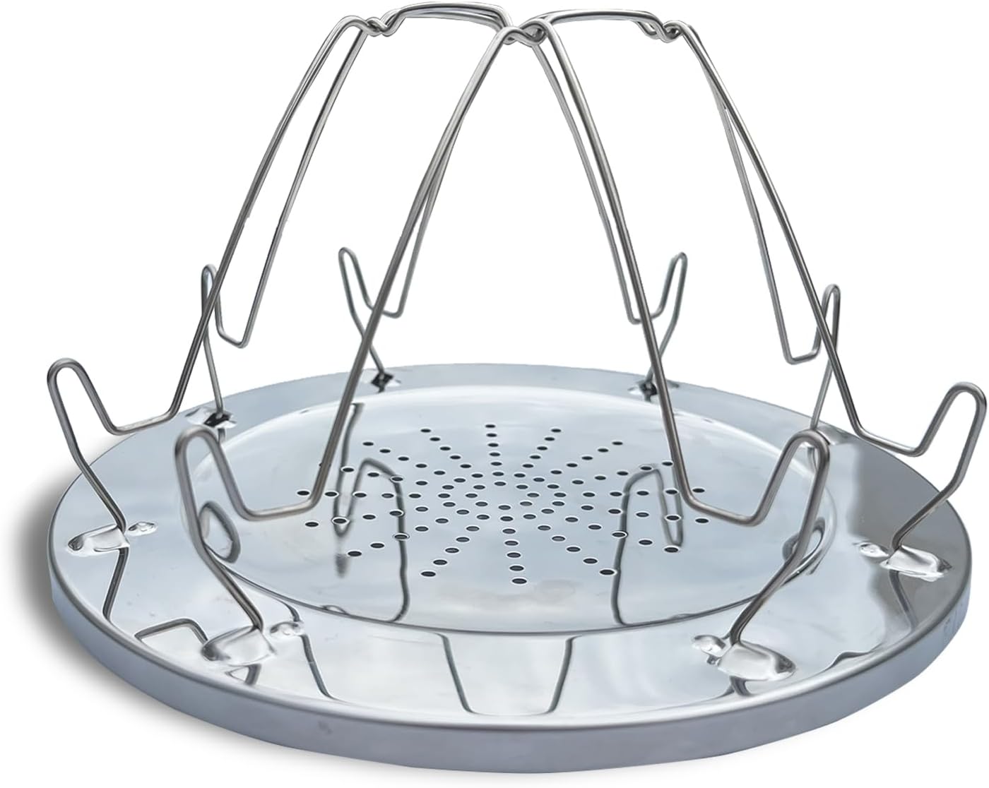 Folding Camp Stove Toaster, Stainless Steel 4 Slice Bread Toaster, Portable Outdoor