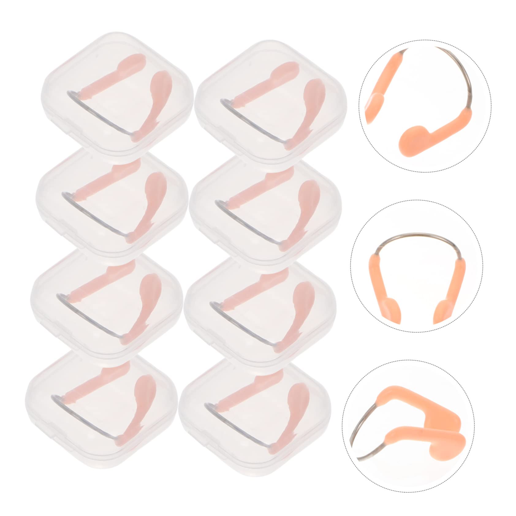 Clip para La Nariz Tapones para La Nariz para Nadar para Adultos Pinza para La Nariz Protector De Nariz para Natación Accesorios para Suministros De Natación Clip De Entrenamiento