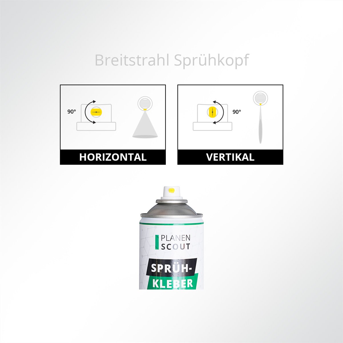 Sprühkleber mit Dosierventil Schaumstoffkleber Kontaktkleber für Polsterarbeiten und Akustikschaum 500ml