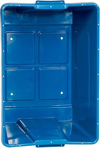 Miniatura 3 de Global Industrial 18 Gallon Recycling Bin, Blue, Plastic