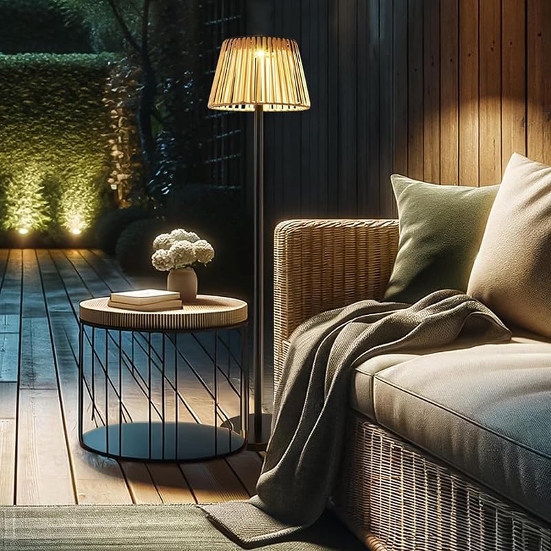 Flowood Zonnelampen voor Buiten, 6 Stuks, 53 cm Hoog, Flikkerende Dansende Vlamlampen, IP65 Waterdicht, Landschapsverlichting, Automatisch Aan/Uit voor Tuin, Terras, Pad, Gazon
