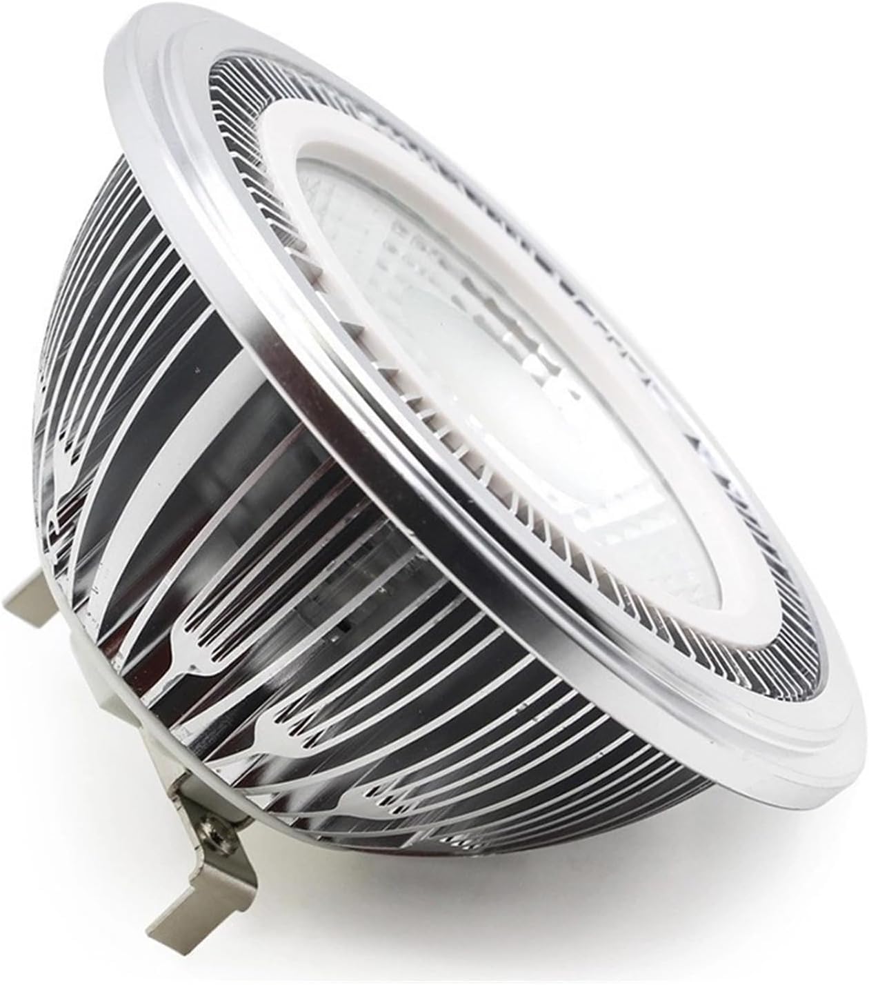 2szt. Żarówka Reflektorowa Led 9w Ściemnialna Oprawa Wpuszczana Led Ar111 Spotlight Gu10/g53 9w Do Oświetlenia Komercyjnego I Przemysłowego, Natural White, GU10