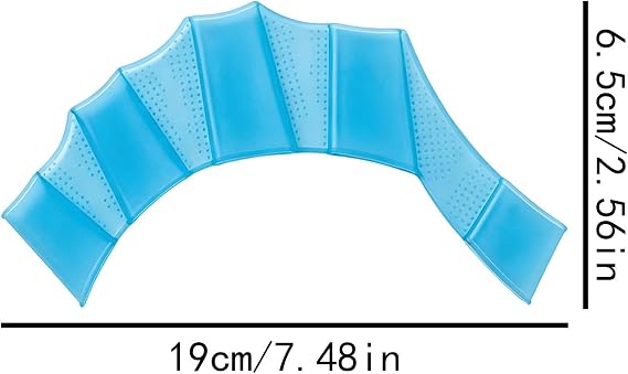 Silicone Webbed Swimming Gloves - Hand Paddles | Swim Training