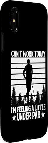 Miniatura 3 de iPhone XXS Can't Work Today I'm Feeling A Little Under Par - Funny Golf Case