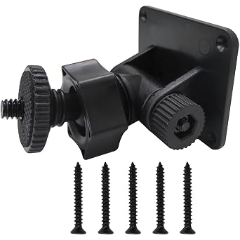 Wall Mount 1/4 Screw Mini Tripod Stand Holder for Valve Index/HTC Vive/Vive PRO Base Station-Equipped with Strong Double- Sided Adhesive and Screw Set-Drill or Adhensive Easy to Install