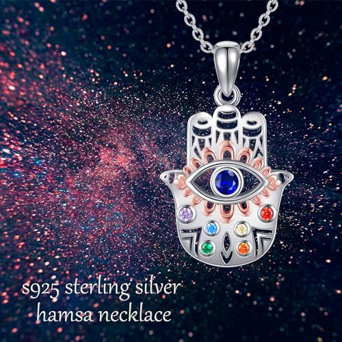 Stethoscope/Paw Print/Opal/Rose/Heart Honey/Sunflower Urn/Sister Necklace S925 Sterling Silver Pendant Jewelry Necklace Christmas Gifts for Women Girls2
