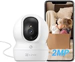 EZVIZ Indoor Security Camera 1080P WiFi Baby Monitor, Smart Motion Detection, Two-Way Audio, 40ft Night Vision, Works with Alexa & Google Assistant(C1C)