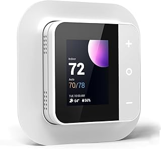 vine Smart Thermostat for House, WiFi Thermostats for Home Compatible with Alexa and Google Assistant, 7day x 8period Programmable, Energy Star Certified, C-Wire Required