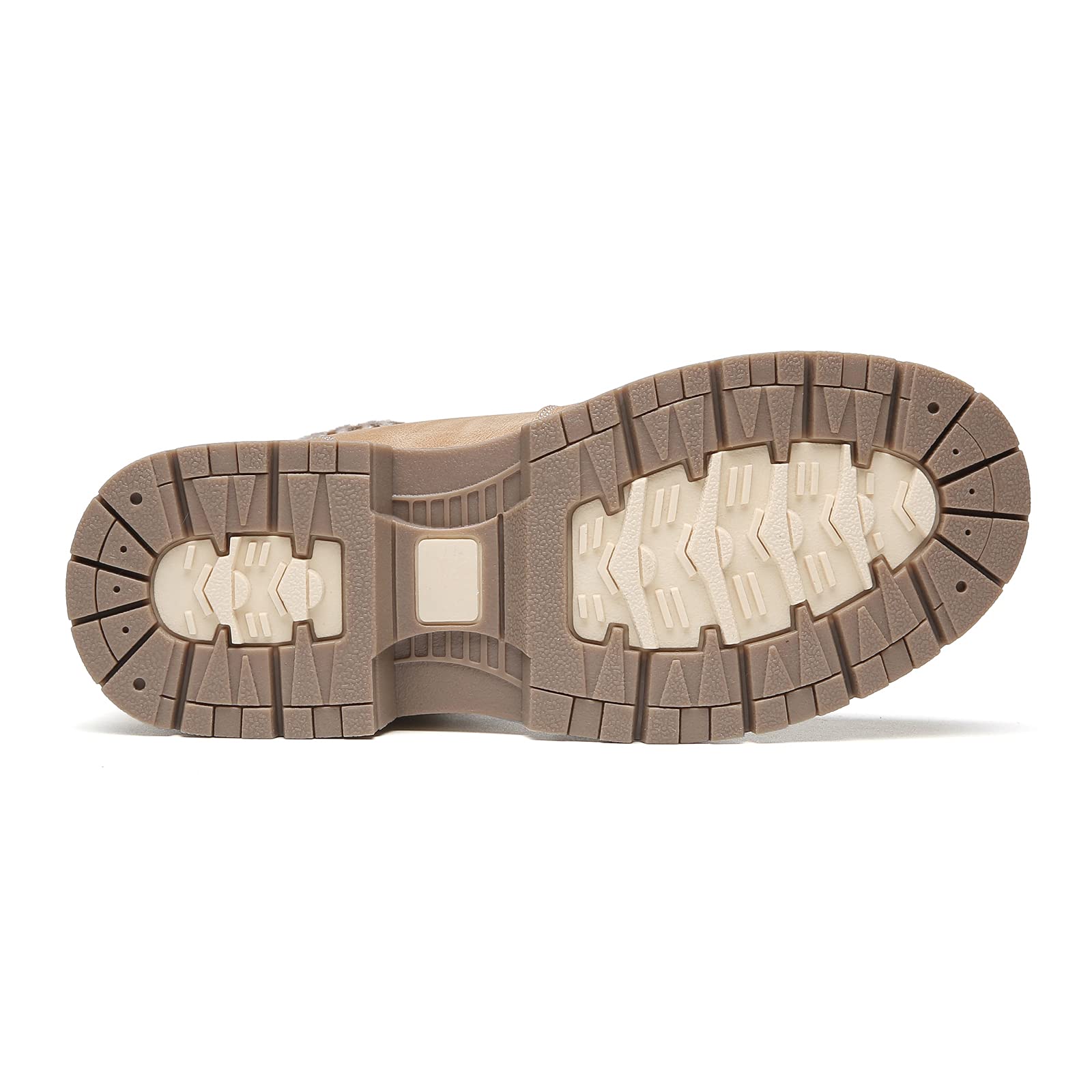 ANJOUFEMME Bottes d'hiver pour femme - Bottes de randonnée et de randonnée - Imperméables - Pour le camping, la randonnée