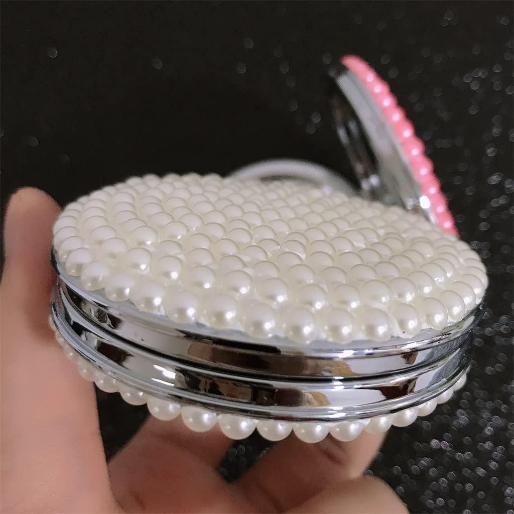 Mini Round Makeup Portable Sided with Bag Small image 2