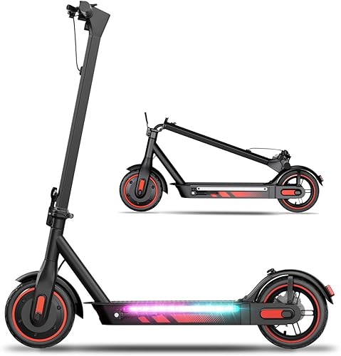 Vista 24 de Patinete eléctrico para adultos, motor potente de 350 W/500 W/600 W, neumáticos de 8.5/10 pulgadas, hasta 19/25 MPH, rango de 15/22/28 millas