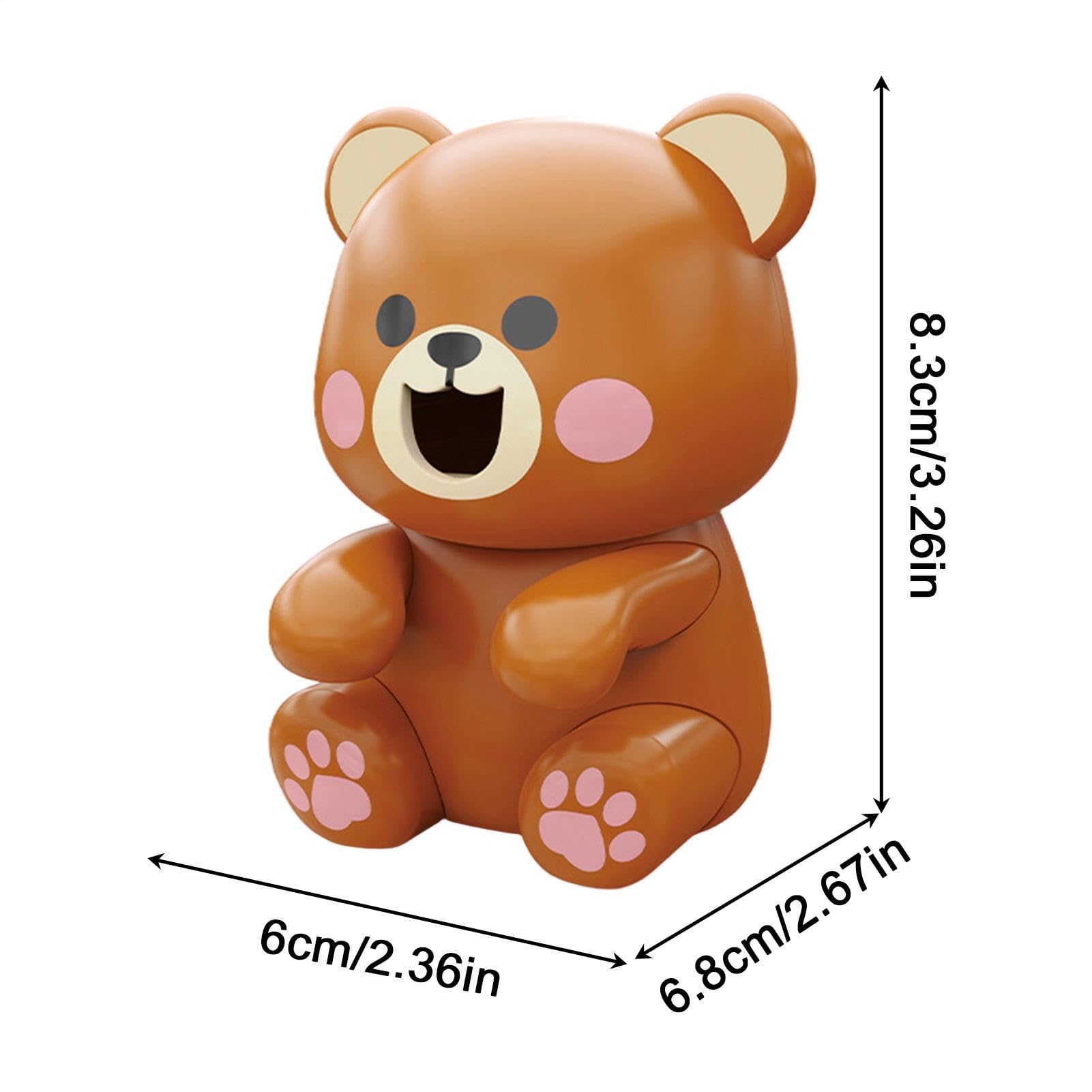 Clip On Mini Fan Food - 3.26 Inch Mini Bear Clip On Fans For Cups Bowls | Coffee Cooling Fan Cute Panda Portable Gadget | Handheld Cup Food Cooling Fans For Hot Drinks. Abs,120g.