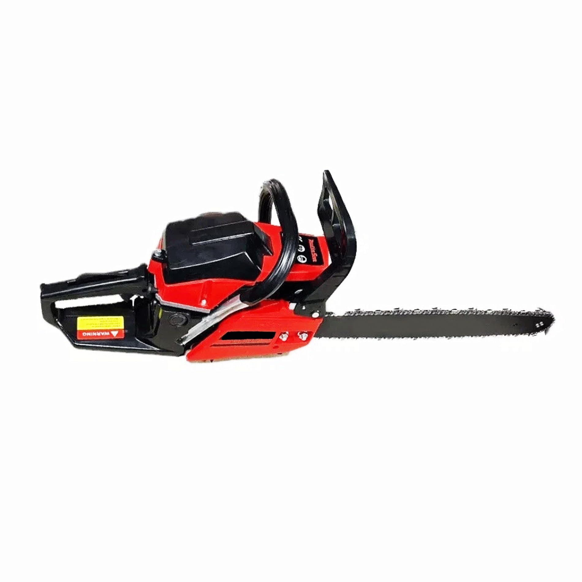 Motosega a Scoppio Professionale 52cc, Barra 50cm, Lunghezza Taglio Utile 45cm, Sistema Antivibrazione e Freno Catena di Sicurezza, Alimentazione Benzina, Ideale per Taglio Legna e Potatura
