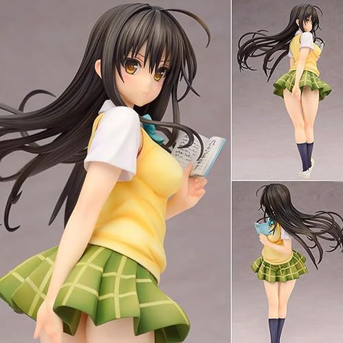 Gooyeh to Love Amiami Kotegawa Yui - Figurine d'action anime - Sculpture de fille en uniforme - Personnage de dessin animé - Décoration manga - En PVC - Modèle cadeau - 23 cm - 3