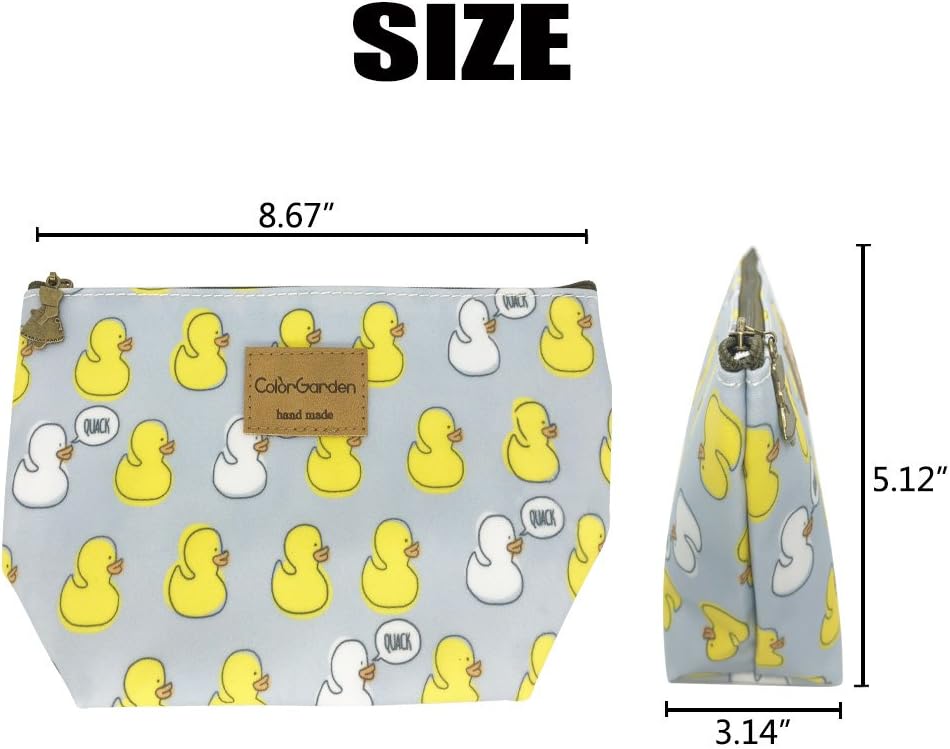 Hunger Yellow Duck Make-Up Cosmetic Bag Carry Case, 14 Patterns (P11417021)