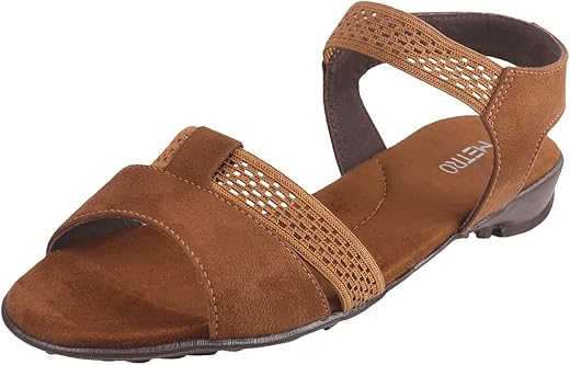 Metro Women’s Faux Leather Fashion Sandals