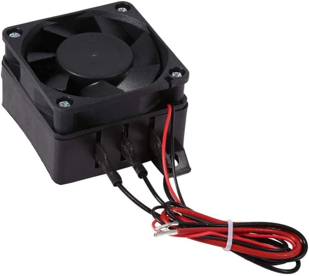 1 PCS Room Heater 12V/24V 70W/120W/150W/300W Energy Saving PTC Car Fan Air Heater Constant Temperature Heating Heaters (12V 120W)